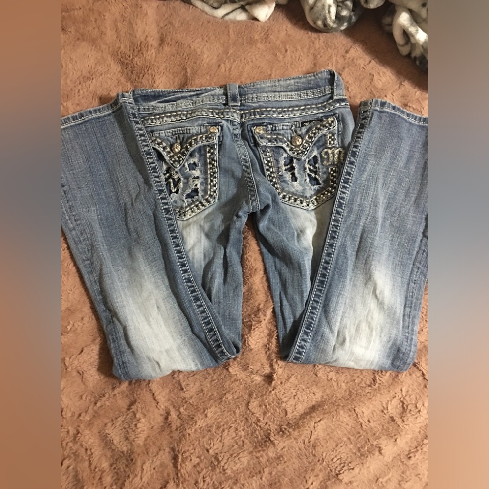 Miss Me Boot Cut Low waist Jeans